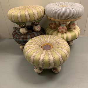 Mackenzie childs ottoman